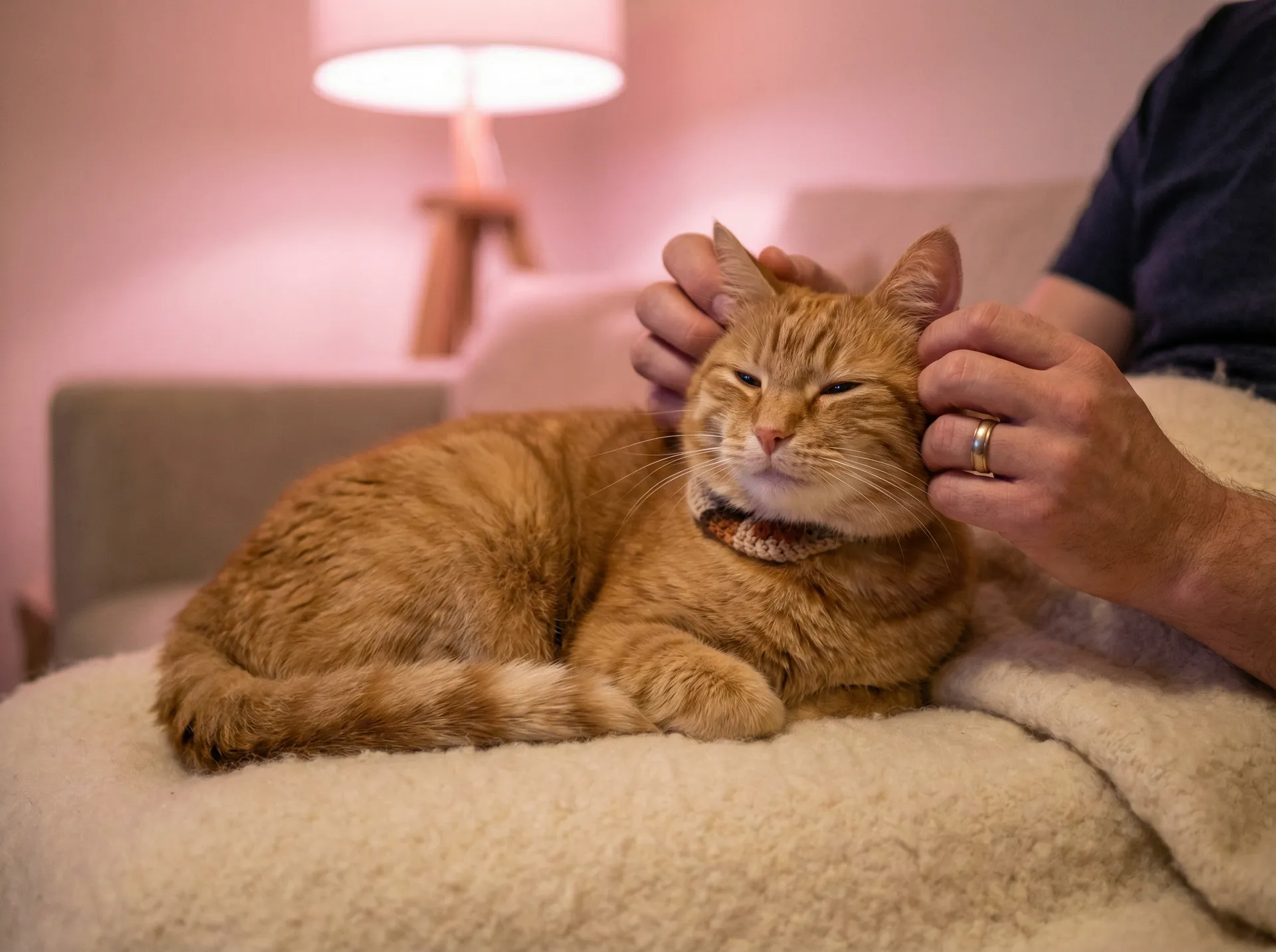 猫咪被温柔抚摸的幸福时刻 - 狠狠撸