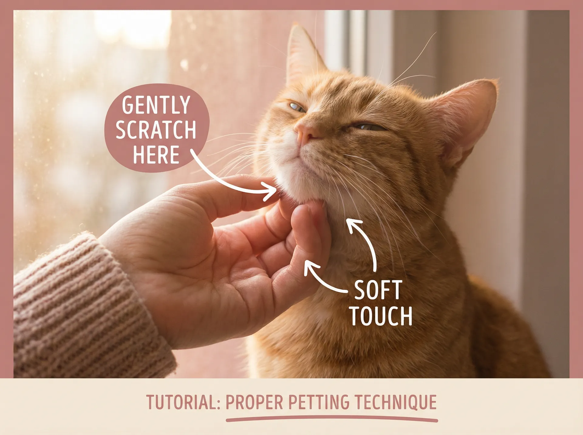 正确的撸猫手法教程 - 狠狠撸