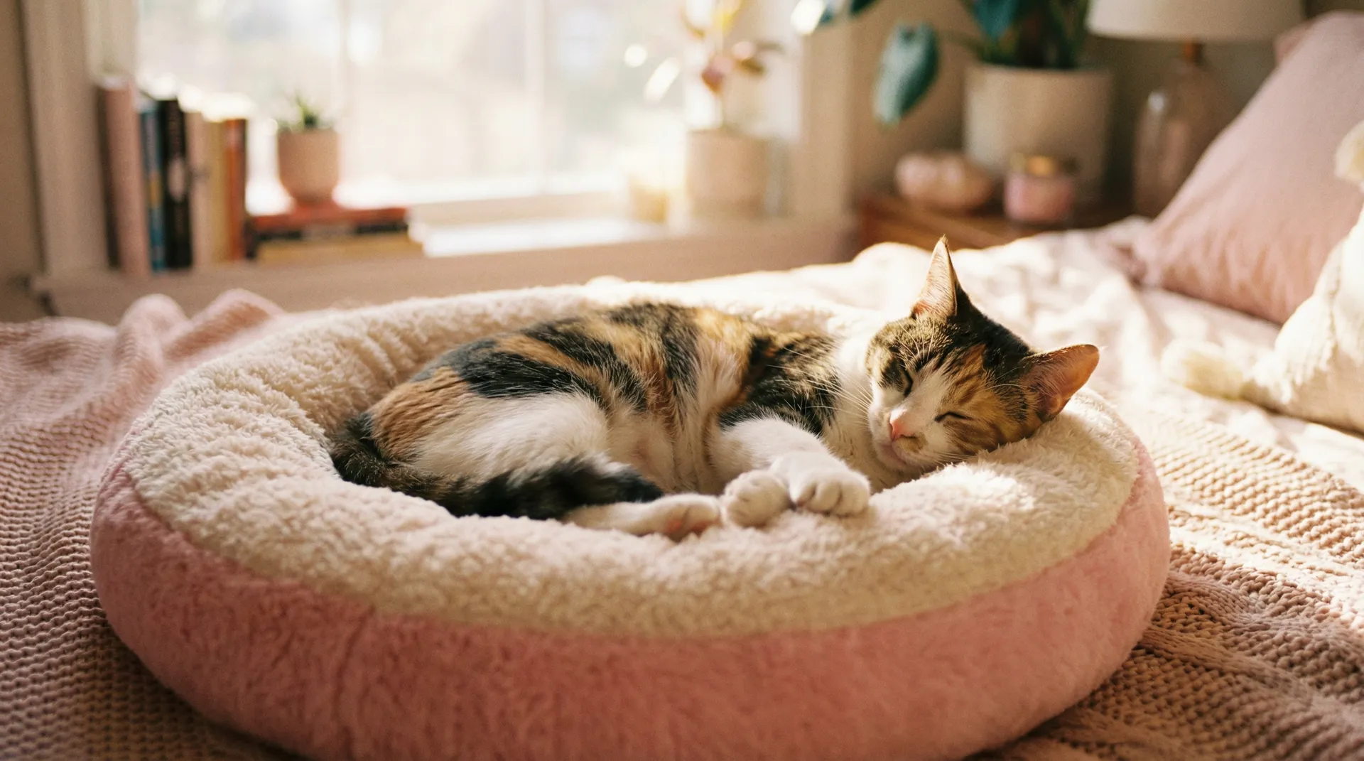 三花猫安静入睡 - 狠狠撸